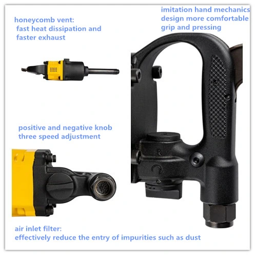1′ ′ Pneumatic/Air Impact Wrench-Industrial Hardware Tool