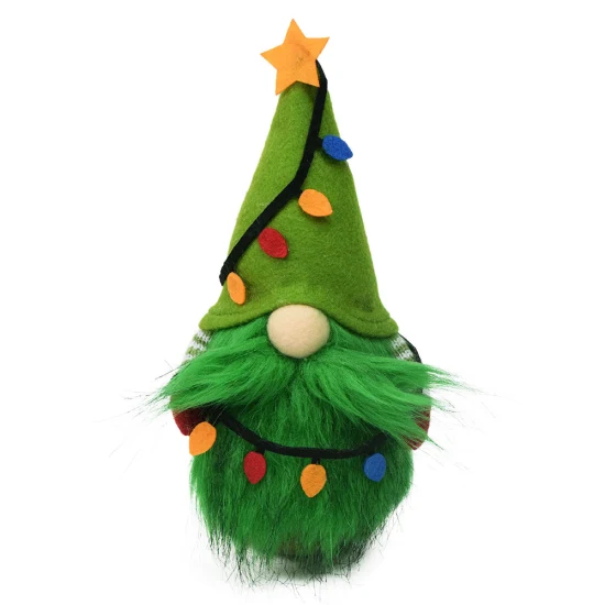 Decorazioni vintage stagionali 2023 Regali per le vacanze Gonk Green Christmas Gnome
